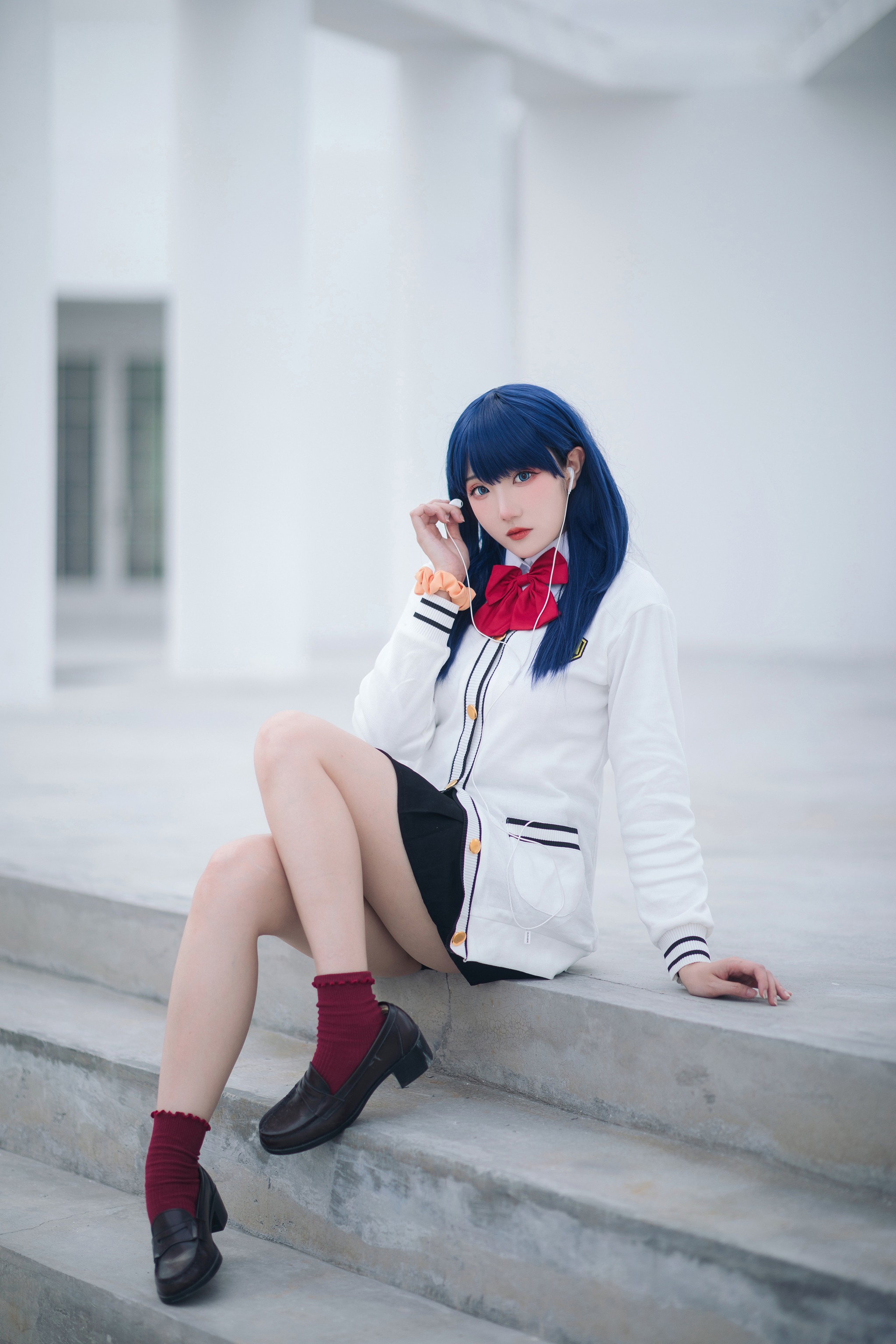 瓜希酱 - NO.054 宝多六花 制服 [16P]-XikXak